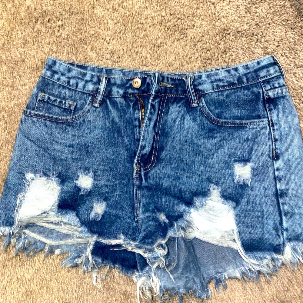 Shein Mom Jean Shorts